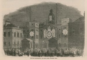 Le Illuminazioni della Pace alla Guardia a Cavallo da English School