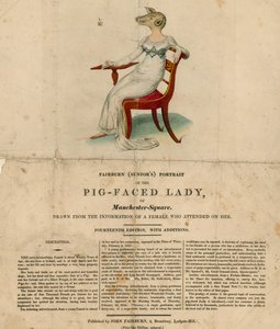 La signora con la faccia di maiale di Manchester Square, Londra