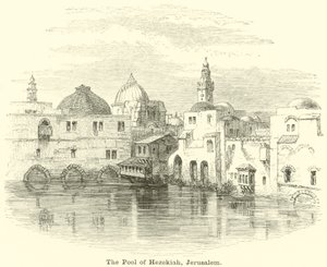 La piscina di Ezechia, Gerusalemme da English School