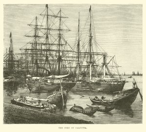 Il Porto di Calcutta da English School