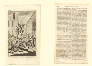 Il Premier che distribuisce i pani e i pesci ai lavoratori nella sua vigna, 9 maggio 1772 da English School