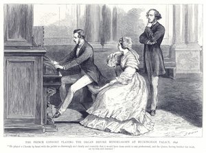 Il Principe Consorte suona l