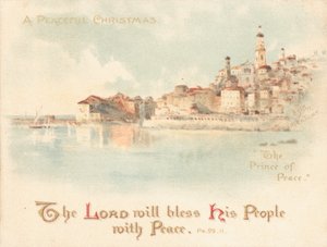 Il Principe della Pace, cartolina di Natale da English School