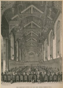 La Principessa Louise nella nuova Inner Temple Hall da English School