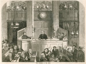 Il prigioniero nel banco degli imputati, Old Bailey da English School