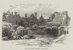 Cappella privata, Farnham (incisione)