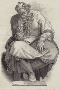 Il profeta Geremia (dettaglio) da English School