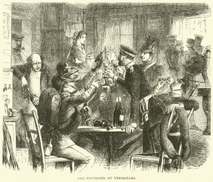 I prussiani a Versailles, ottobre 1870 da English School
