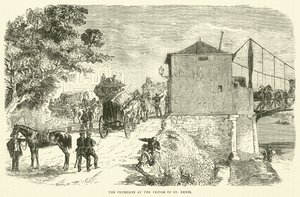 I prussiani al ponte di St Denis, gennaio 1871