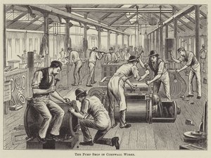 Il negozio delle pompe nelle opere di Cornwall da English School