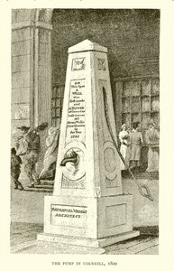 La pompa a Cornhill, 1800 da English School