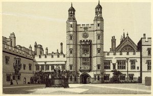 Il Quadrilatero, Eton College (litografia) da English School