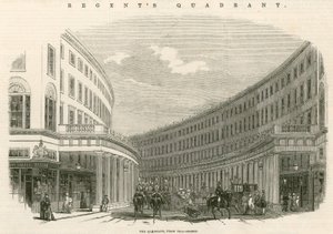 Il Quadrante, Regent Street, Londra da English School