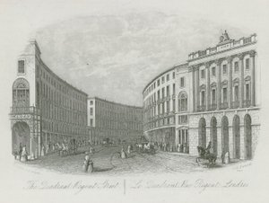 Il Quadrante, Regents Street, Londra da English School