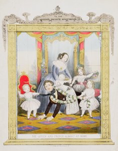 La Regina e il Principe Alberto a Casa da English School