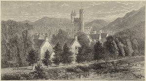 La Regina a Balmoral da English School