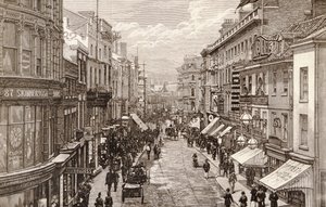 La visita della regina a Birmingham: La High Street, da 