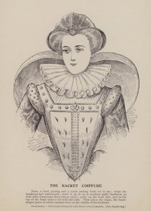 La Coiffure a Racchetta (incisione)