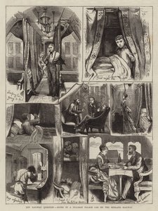 La questione ferroviaria, note in una carrozza Pullman Palace sulla Midland Railway da English School