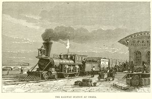 La stazione ferroviaria di Omaha da English School
