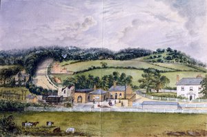 Il capolinea ferroviario, Kent, c.1860