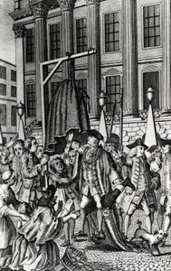 Lo stupro della sottoveste, 1768 da English School