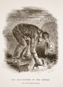 I cacciatori di ratti delle fogne, dal dagherrotipo di Richard Beard, illustrazione da London Labour and London Poor di Henry Mayhew, pub. 1862 da English School