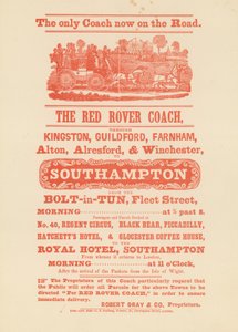 La carrozza Red Rover