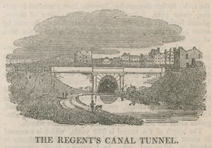 Il tunnel del Regents Canal, Islington, Londra