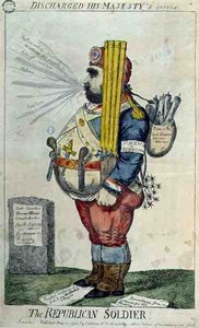 "Il soldato repubblicano", pub. da S.W. Fores da English School