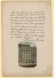 La residenza di Thomas Davies, Russell Street, Covent Garden, Londra