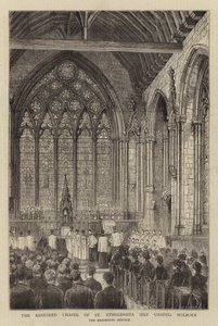 La cappella restaurata di Sant