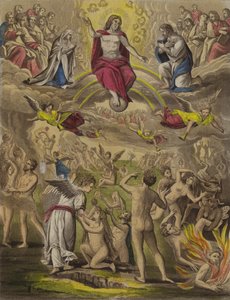La resurrezione (litografia a colori) da English School