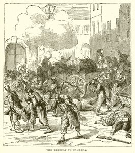 La ritirata a Cambrai da English School