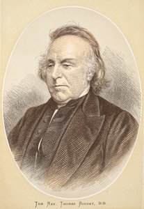 Il Rev. Thomas Binney, D.D., illustrazione da L
