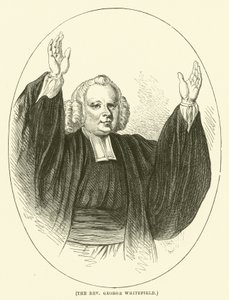 Il reverendo George Whitefield (incisione) da English School