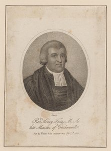 Il Reverendo Henry Foster, ex Ministro di Clerkenwell da English School