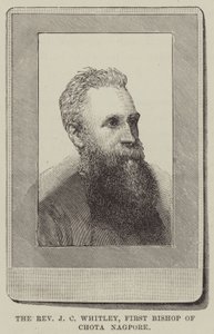 Il reverendo J C Whitley, primo vescovo di Chota Nagpore da English School