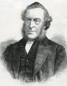 Il Reverendo John Bedford, Presidente della Conferenza Metodista Wesleyana, 1867