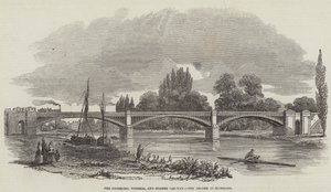 Il Ponte Ferroviario di Richmond, Windsor e Staines a Richmond da English School