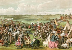Il concorso di tiro, Wimbledon, 1864 da English School