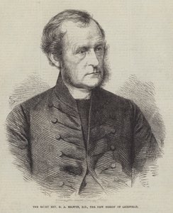 Il nuovo vescovo di Lichfield, il Reverendo G A Selwyn, DD da English School