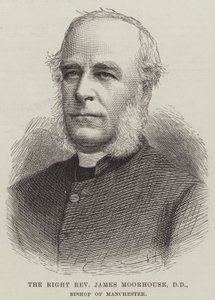 Il Reverendissimo James Moorhouse, DD, Vescovo di Manchester da English School