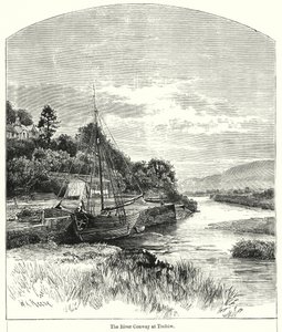 Il fiume Conway a Trefriw