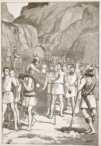 I romani che passano sotto il giogo alle Forche Caudine