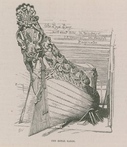 La Barge Reale da English School