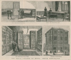 Il Royal College of Music, South Kensington da English School