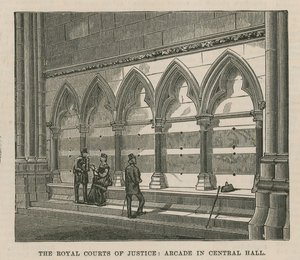 Le Corti Reali di Giustizia: Arcade nella Sala Centrale