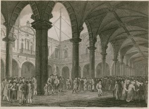 La Royal Exchange, Londra da English School