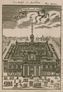 La Royal Exchange, Londra da English School
